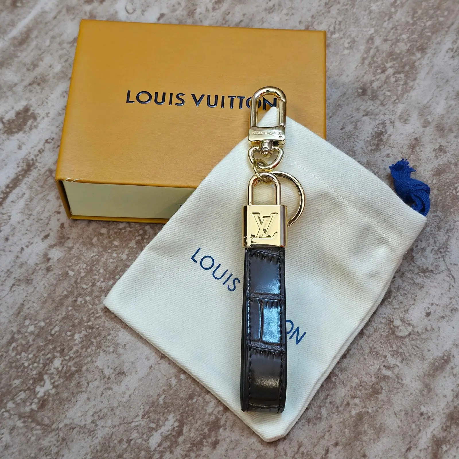 L.V Leather Strap